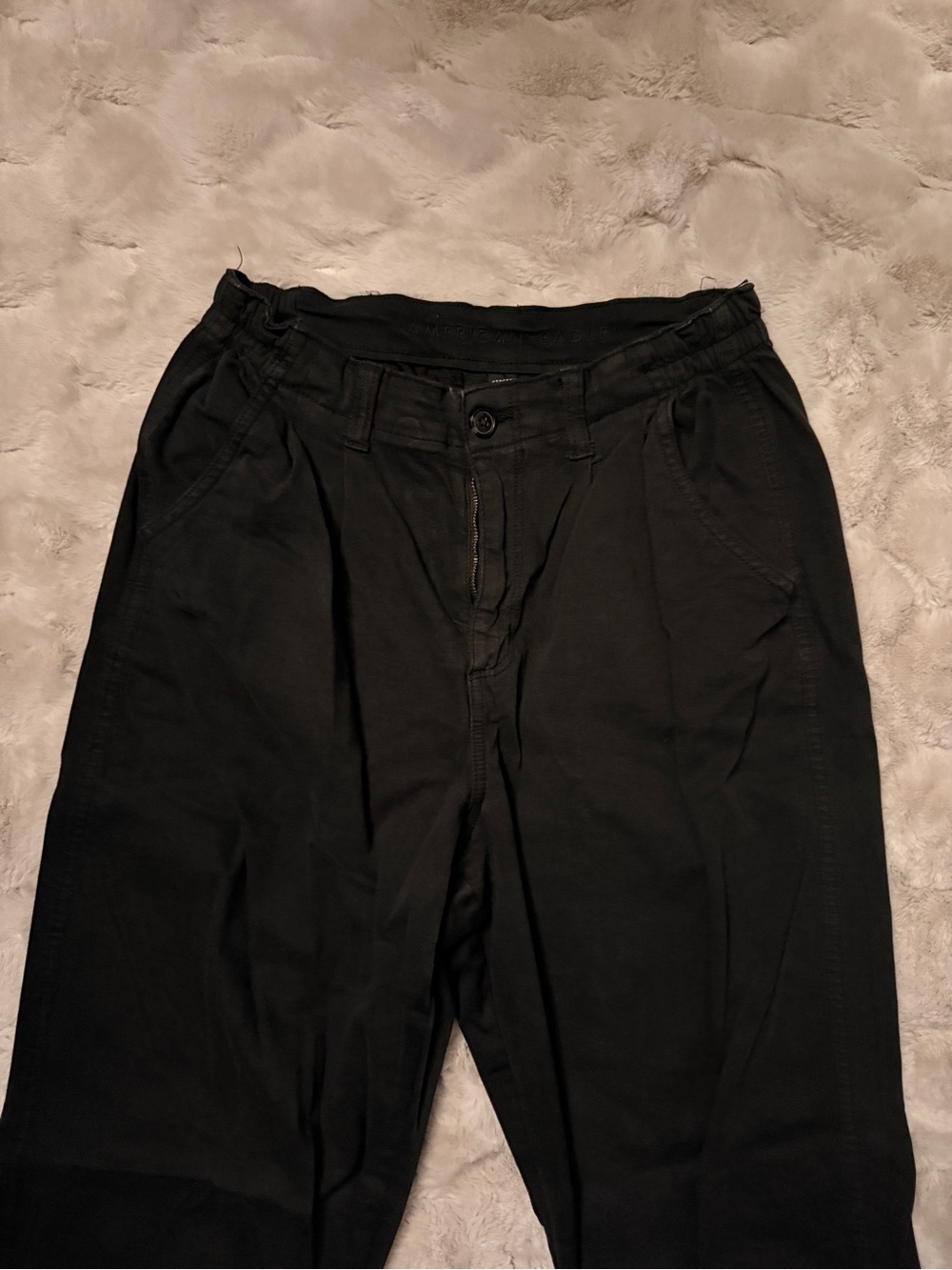 American Eagle Outfitters Black Straight Leg Pants